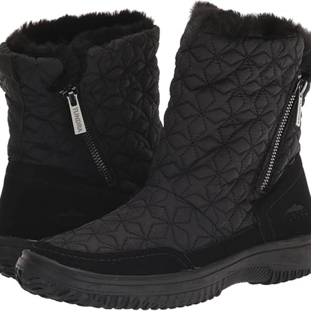 Tundra Women's Chiller Fashion Side Zip Boot New in‎ box Size 7
